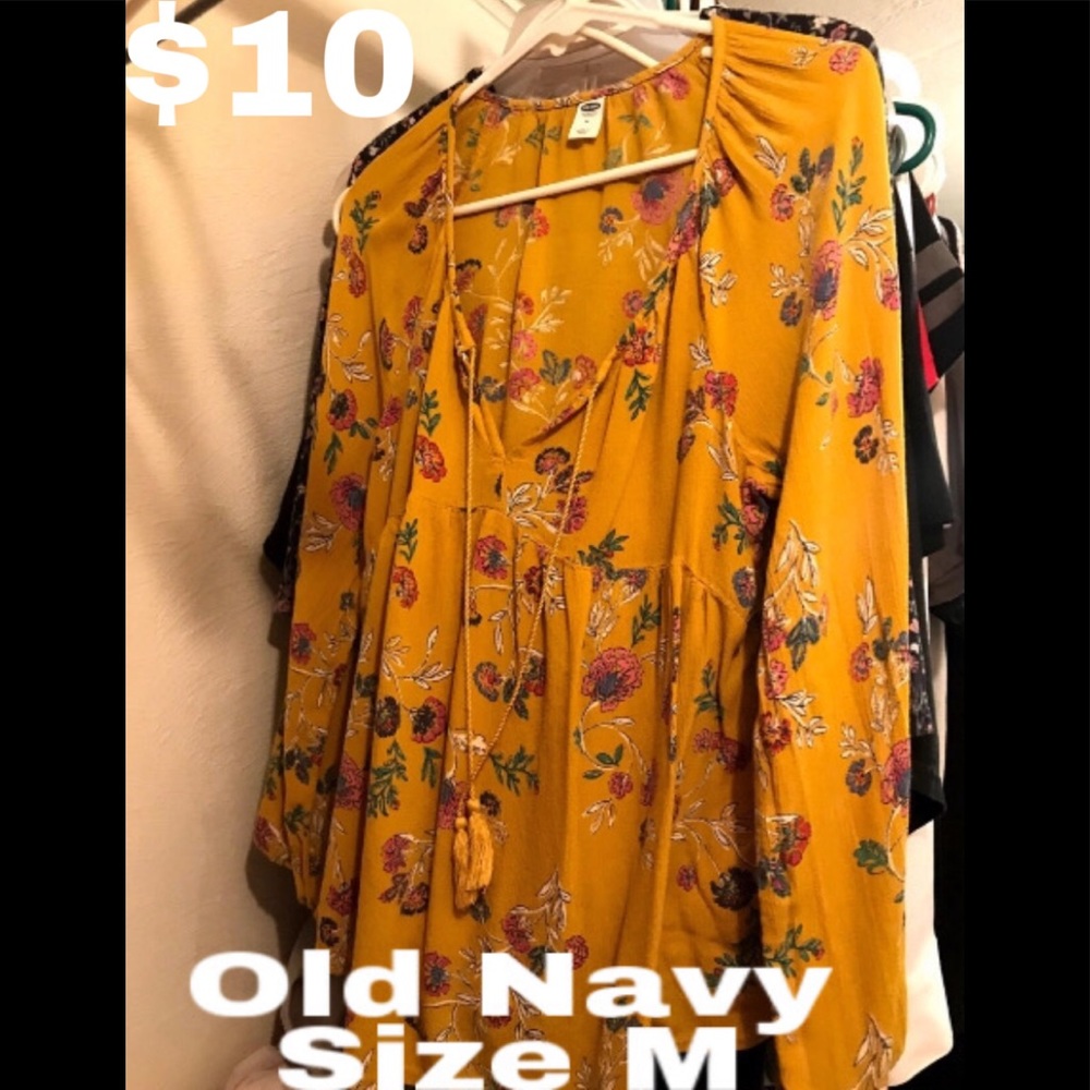 Cute hippie old navy blouse